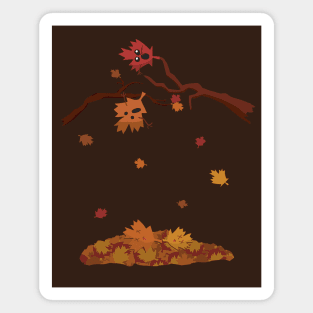 Falling Leaves Magnet